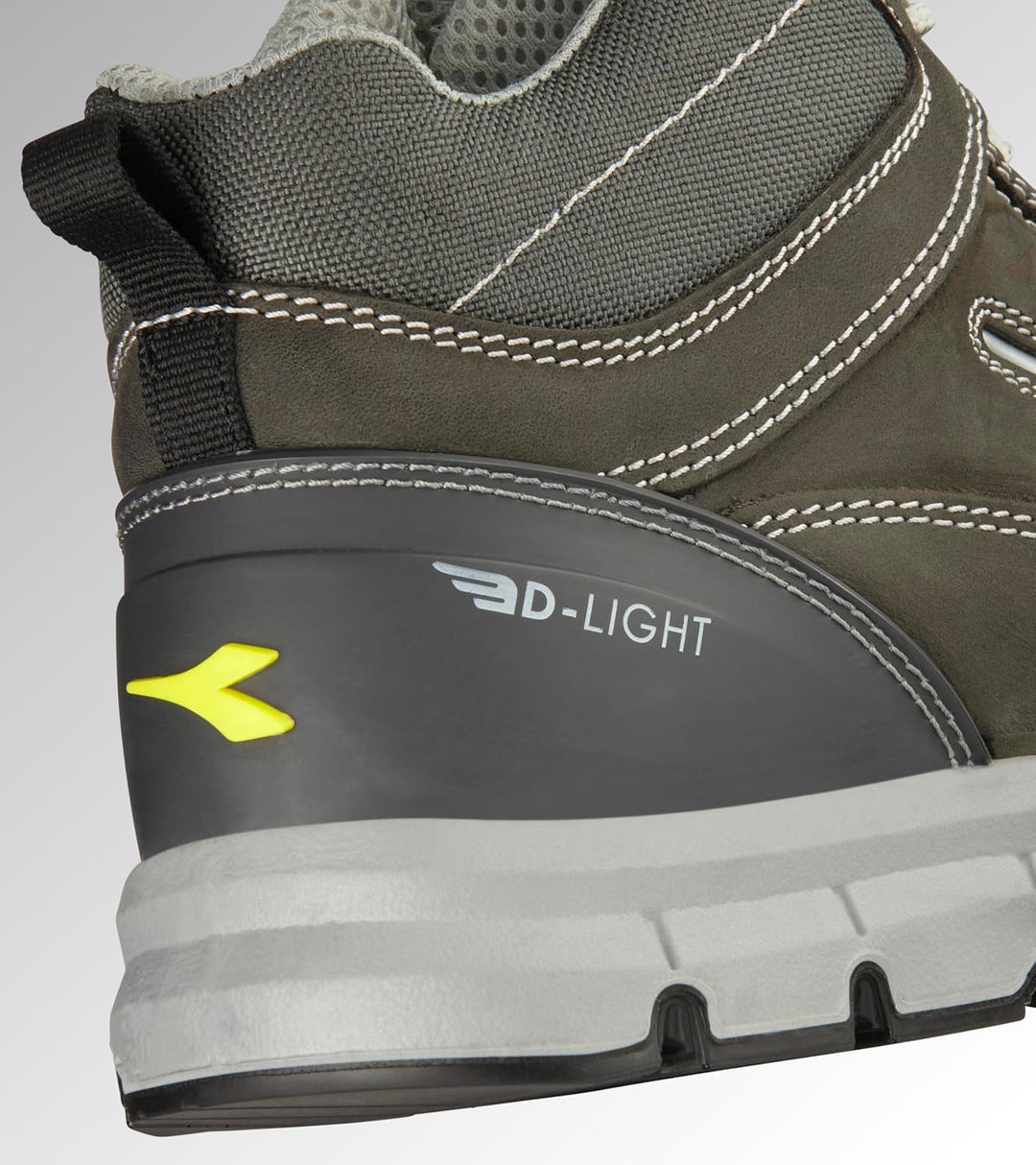 UTILITY DIADORA Unisex Run MID S3 SRC ESD 44 EU Grigio Castello, 44 EU Grigio Castello