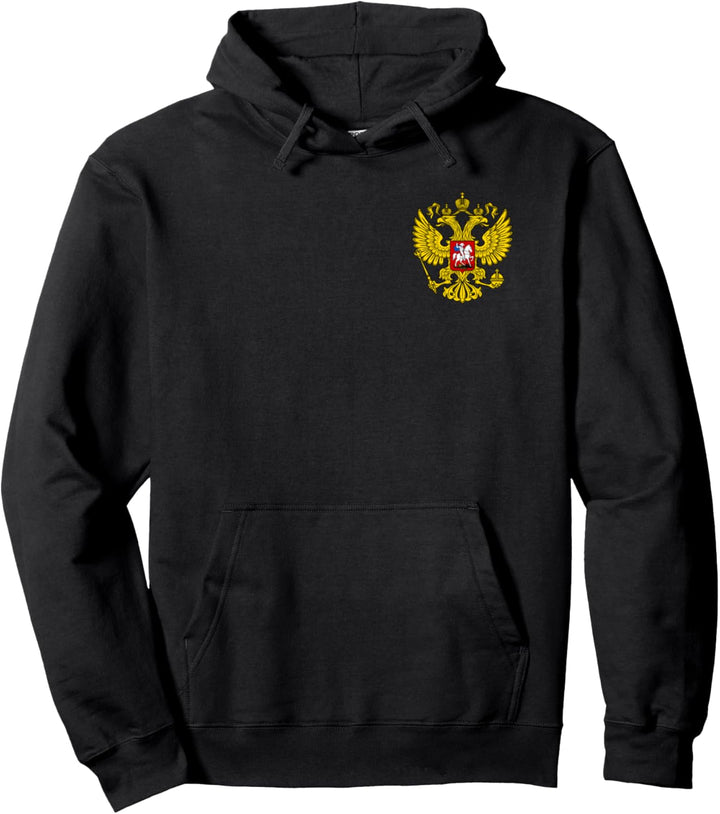 Russland Russia Wappen Adler Pullover Hoodie