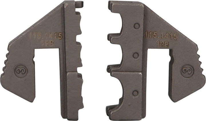 KS Tools 115.1415 Paar Crimp-Einsätze für isolierte Kabelschuhe, Ø 0,5-6 mm