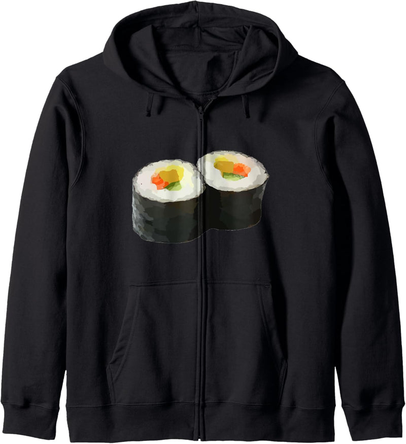 Sushi-Rolle Kapuzenjacke