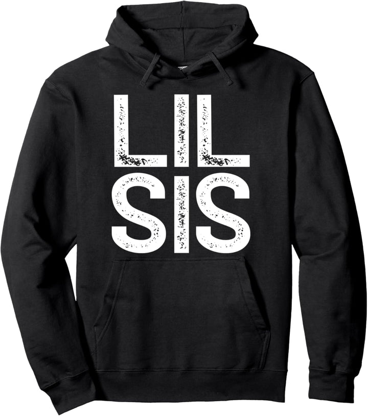 Lil Sis Sister Kleine Schwester Geschenk Weihnachten Pullover Hoodie