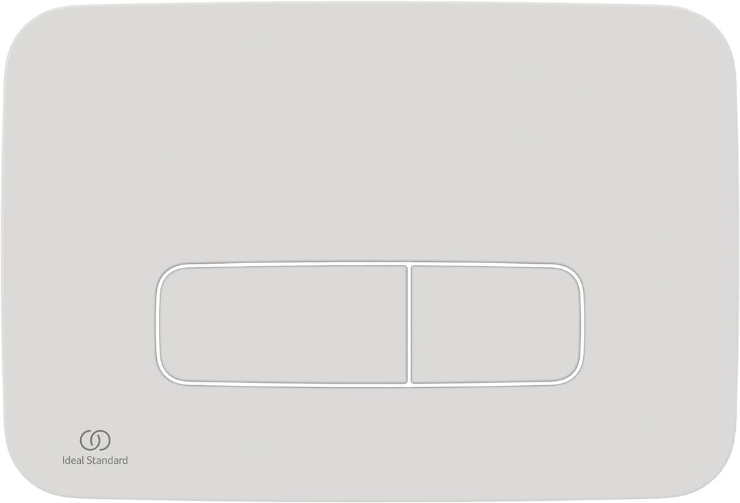 Ideal Standard R0123AC Oleas Betätigungsplatte Oleas M3 Mechanical Toilet Flush Plate - White Weiss,