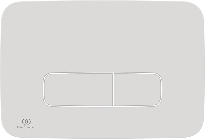 Ideal Standard R0123AC Oleas Betätigungsplatte Oleas M3 Mechanical Toilet Flush Plate - White Weiss,
