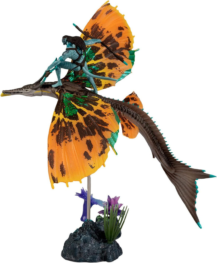 Avatar: The Way of Water Deluxe Large Actionfiguren Tonowari & Skimwing