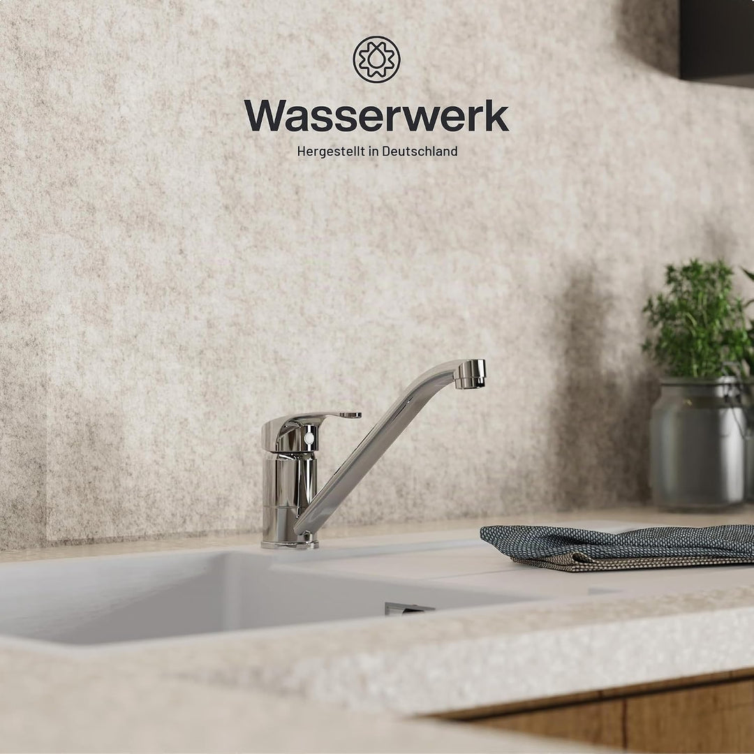 Küchenarmatur WK8 | Wasserhahn Küche | Armatur Spültisch | Mischbatterie für die Küche | Spültischar