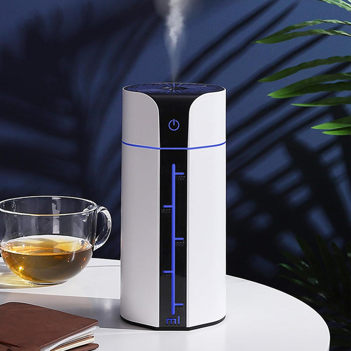 Luftbefeuchter Für Schlafzimmer Baby - USB Aromadiffuser - Smartes Aromatherapie Gerät Mit 7 Farben
