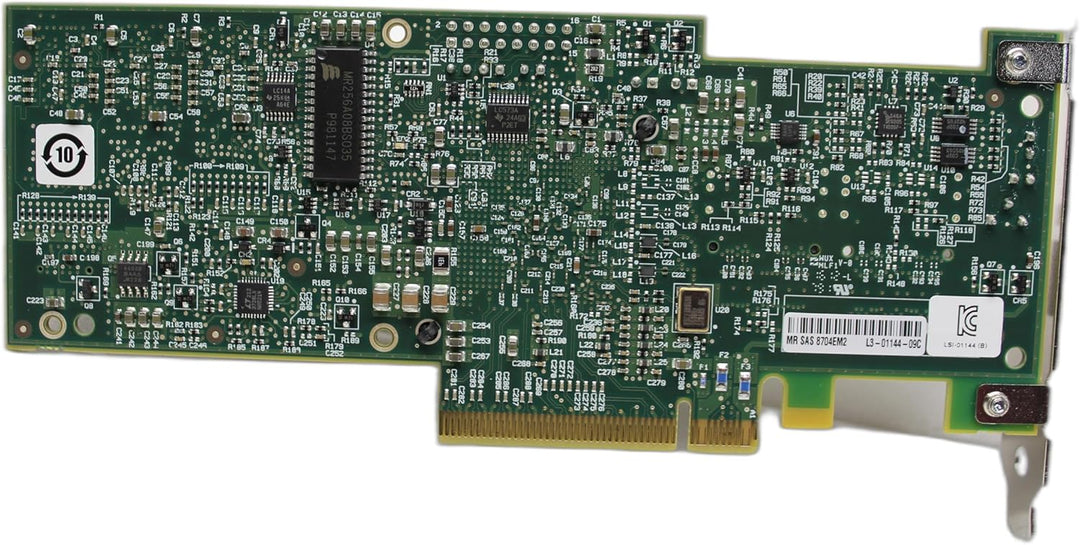 LSI Logic LSI00177 MegaRAID Controller Kit (4-Port, 8X PCIe, 128MB, RAID 0/1/5/6/10)