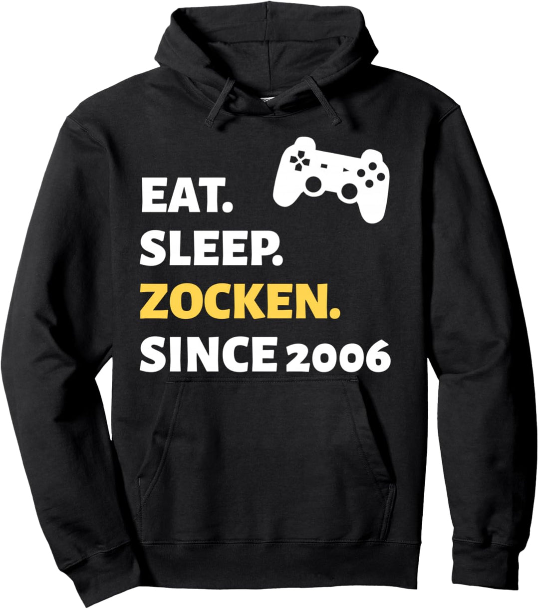 18. Geburtstag Junge Mädchen 18 Jahre 2006 Lustig Geschenk Pullover Hoodie