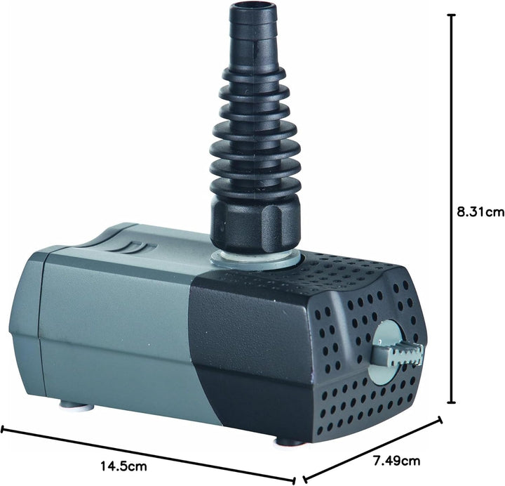 Heissner Aqua Stark Multifunktionspumpe 1400-2100 l/h