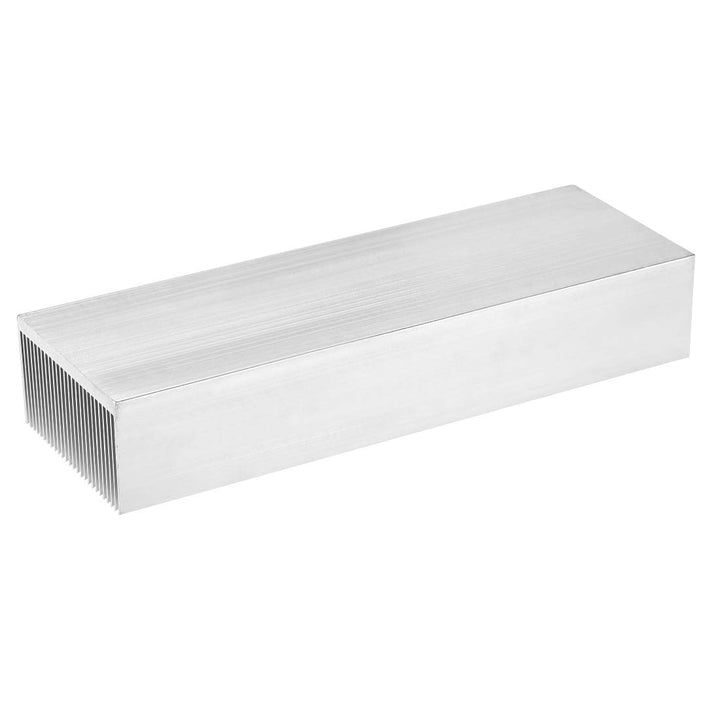sourcing map Parallele Kerben Kühlkörper für LED und Netzteil 200 x 69 x 36 mm Silber 200x69x36mm, 2