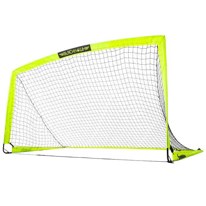 Franklin Sports Blackhawk Fussballtor für den Garten – tragbare Pop-up-Fussballnetze, Faltbare Tore