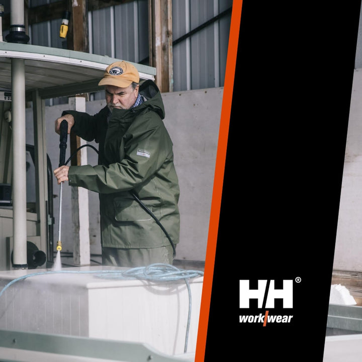 Helly Hansen Workwear Unisex mandal waterdichte regenbroek Helly Hansen Workwear, Orange, M EU M Ora