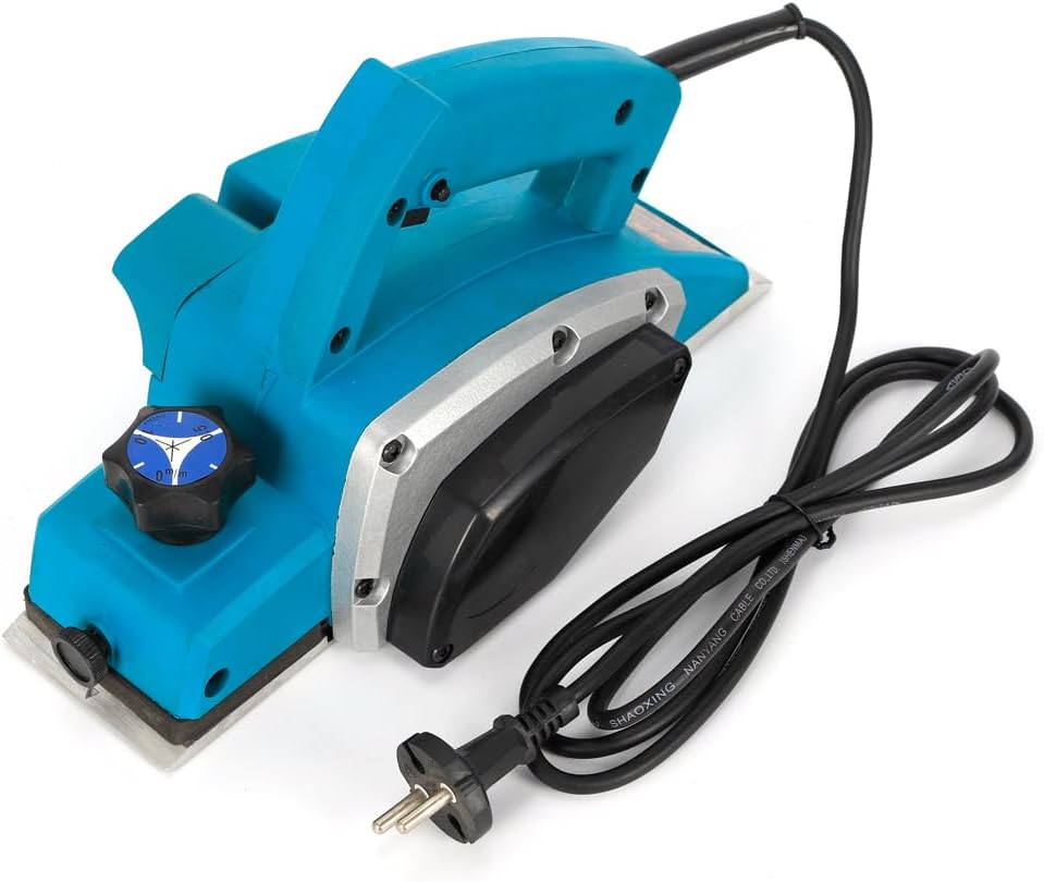 Elektrohobel, (800 W, bis 2mm Spantiefe, grosse Messerwelle, automatischer Parkschuh, inkl. Parallel