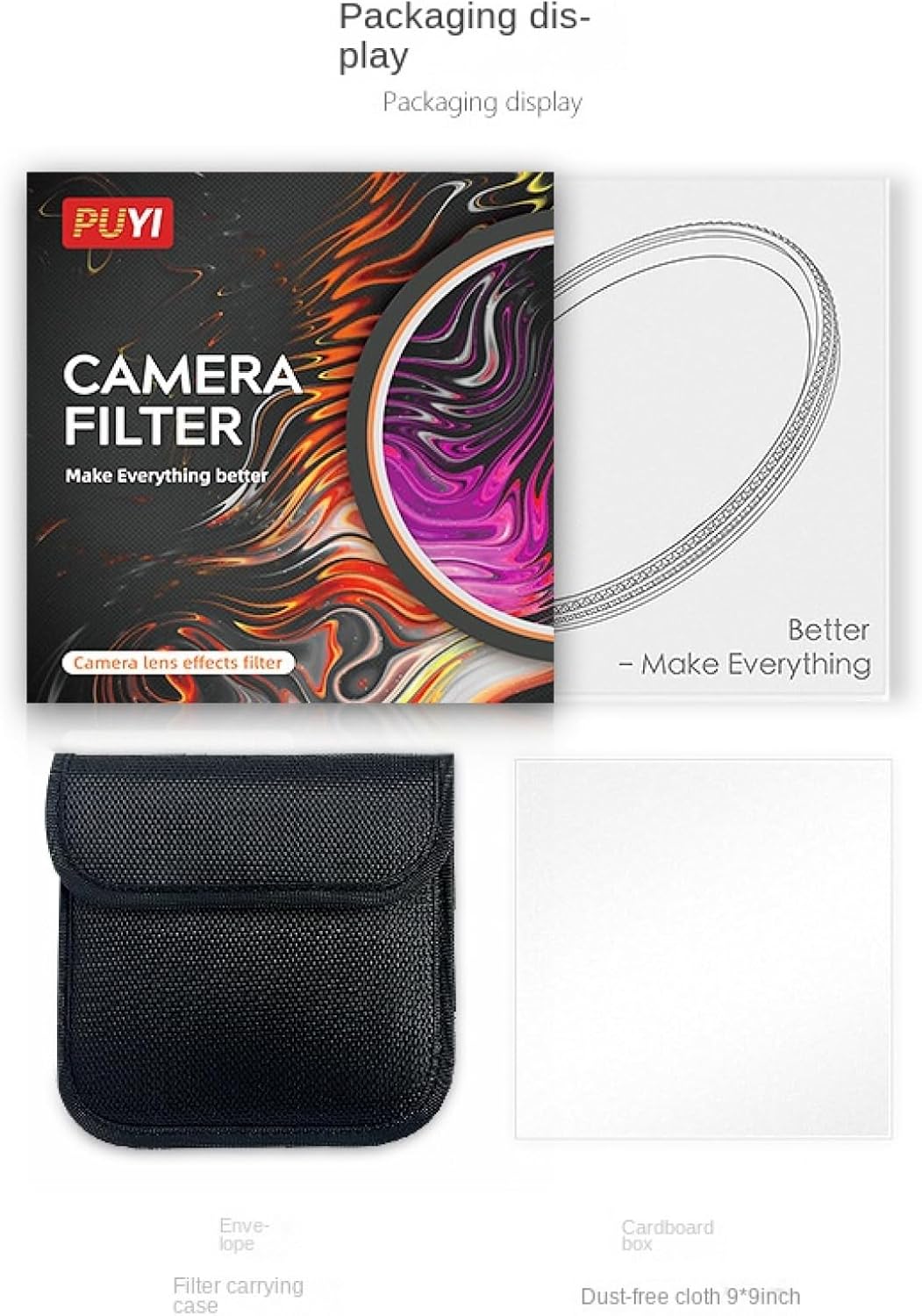 Kamera Vortex Effektfilter 77mm Prisma Fotografie Zubehör Film Und Fernsehen Bokeh Requisiten Geboge