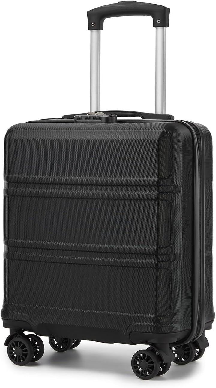KONO Koffer Hartschalenkoffer, ABS+PC Trolley mit TSA Schloss, 360° Leisen Rollen,Klein/Mittelgross/