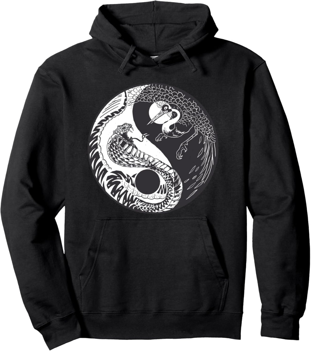 Bagua Zhang Chi-Gong Tai-Chi Yoga Qi Gong Yin Yang Cobra Pullover Hoodie