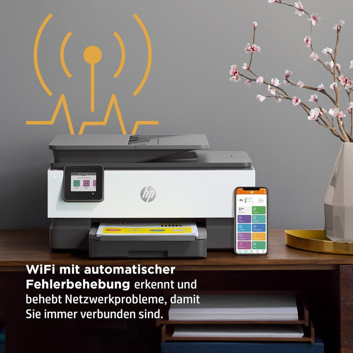 HP OfficeJet Pro 8022e Multifunktionsdrucker (HP+, A4,Scanner, Kopierer, WLAN, LAN, Duplex, HP ePrin