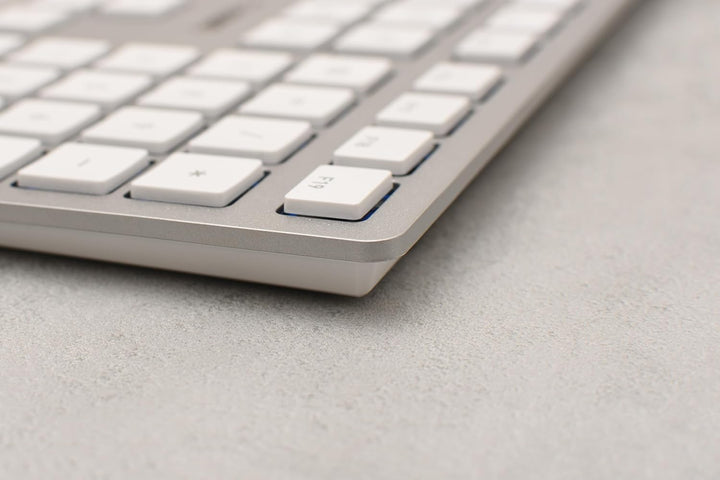 CHERRY KC 6000C for MAC, kabelgebundene Tastatur, Mac-Layout, Deutsches Layout (QWERTZ), USB-C-Ansch