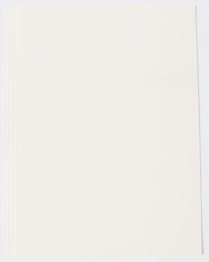 25 Blatt DIN A3 weisses Papier 170g/m² von Top Lamination Bastel-Ton-Karton