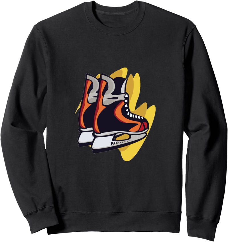 Eishockeyschlittschuhe Sweatshirt