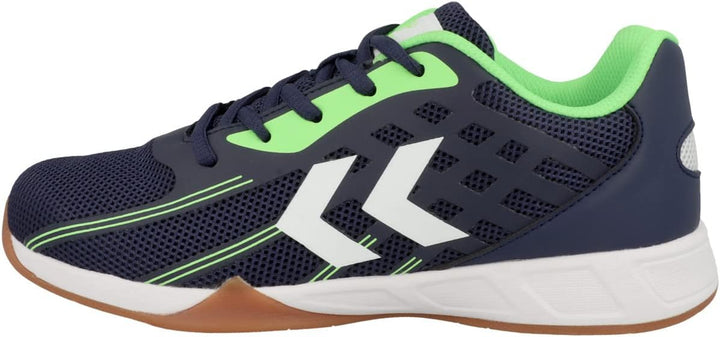 hummel Multisport Shoe Root Elite Handball Erwachsene Grösse 37.5 EU Schmal Blau, 37.5 EU Schmal Bla