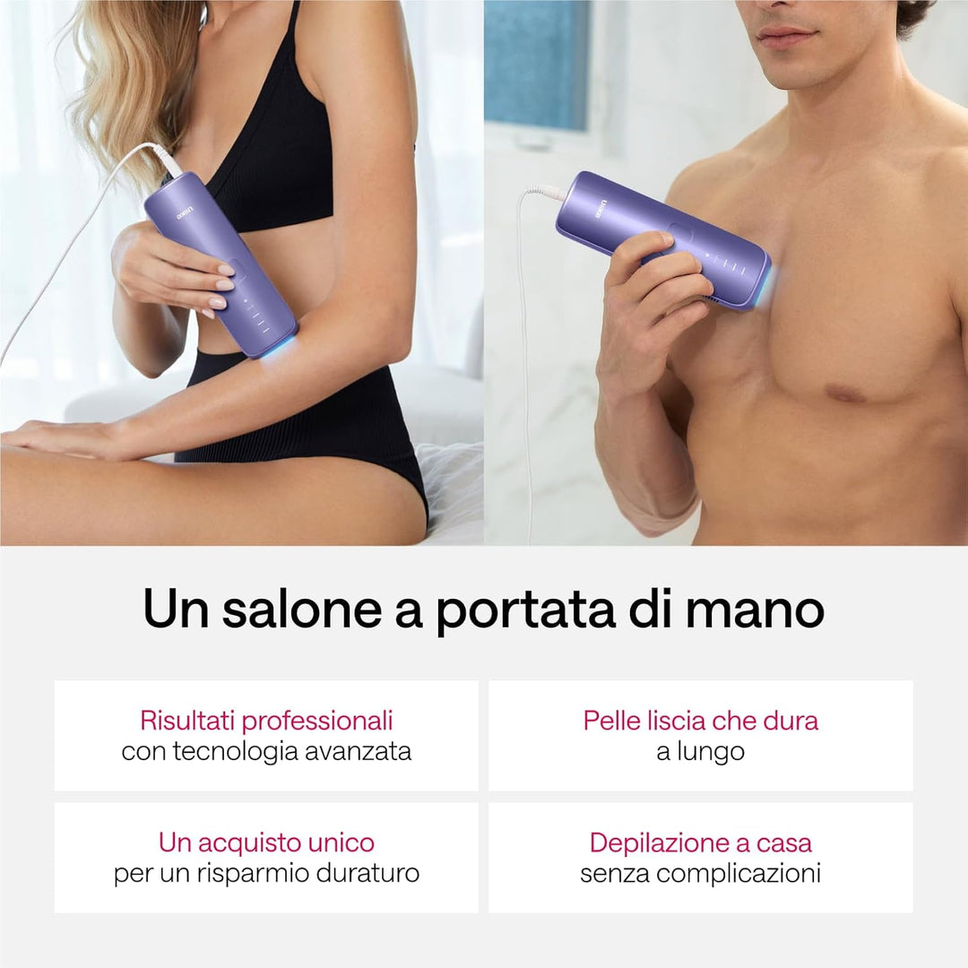 Ulike Air 3 Laser-Haarentfernung für Frauen & Männer,IPL Haarentfernungsgerät mit Saphir-Eiskühlsyst
