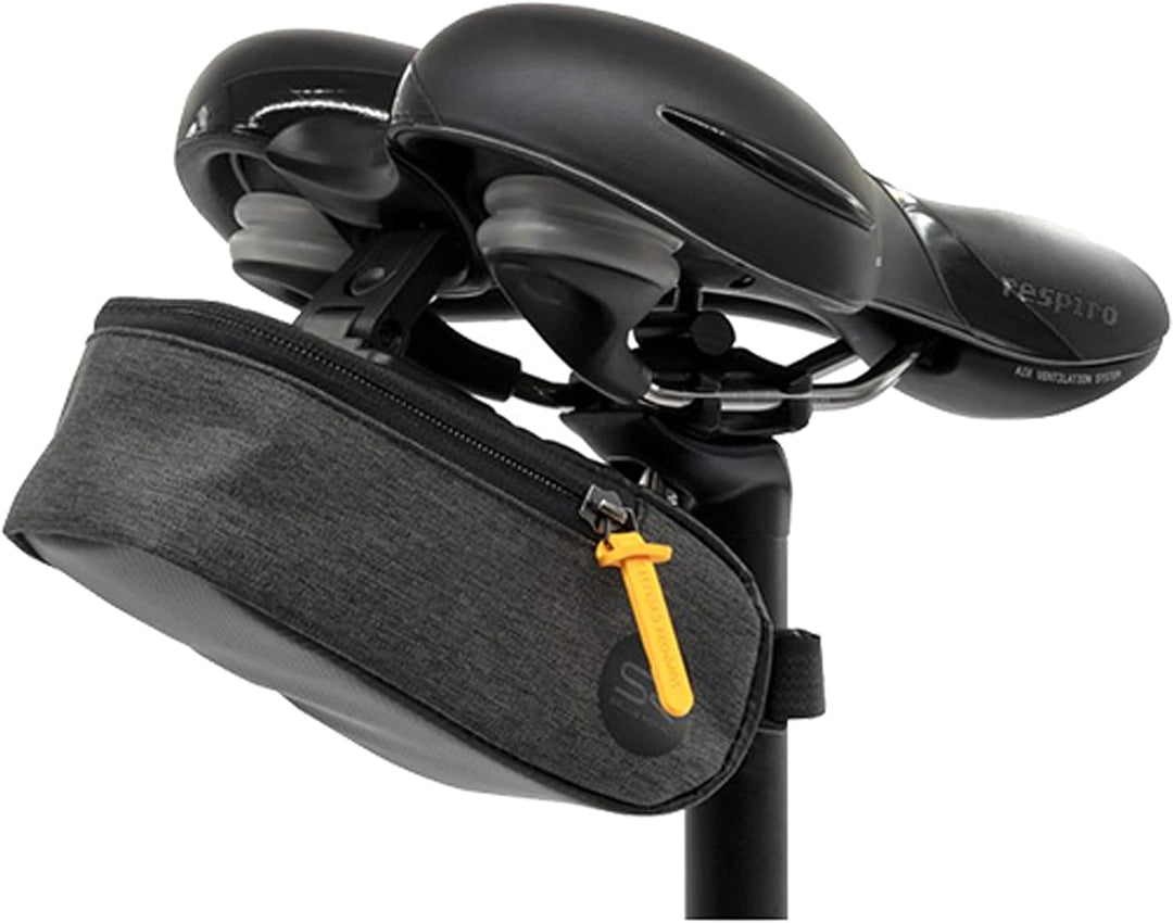 1 x Selle Royal Saddle Bag Small (0.6l) Satteltasche Fahrradtasche Klippsystem inkl. 1 Schlauchflick