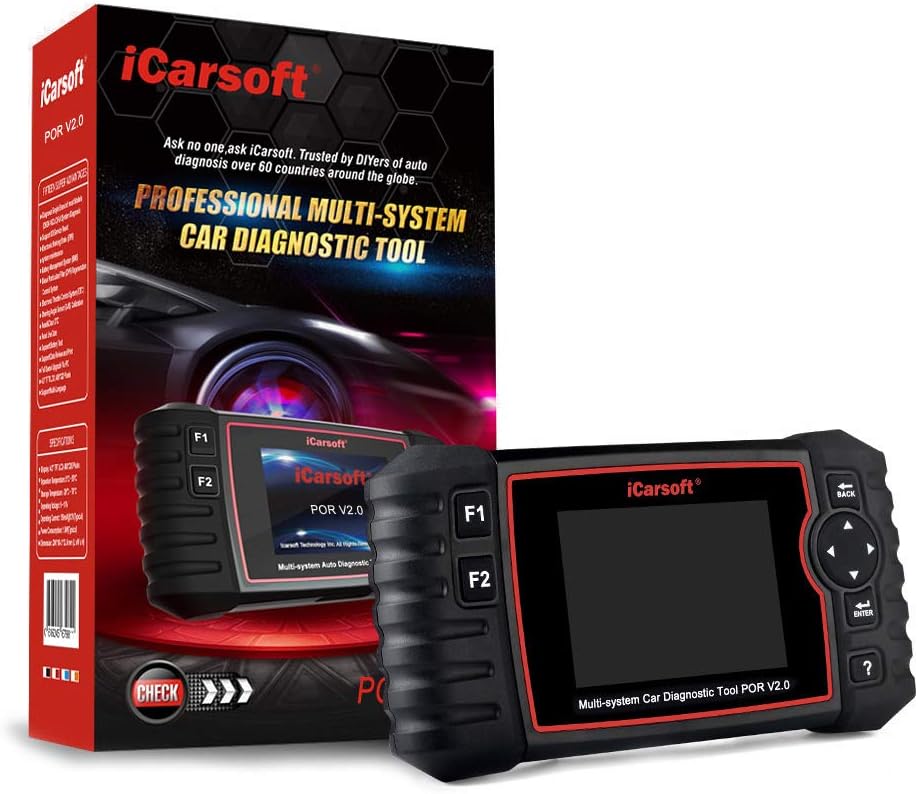 iCarsoft OBD II Diagnosetool POR V2.0 icpor2 Passend Fuer (Auto-Marke): Porsche uneingeschraenkt 1St