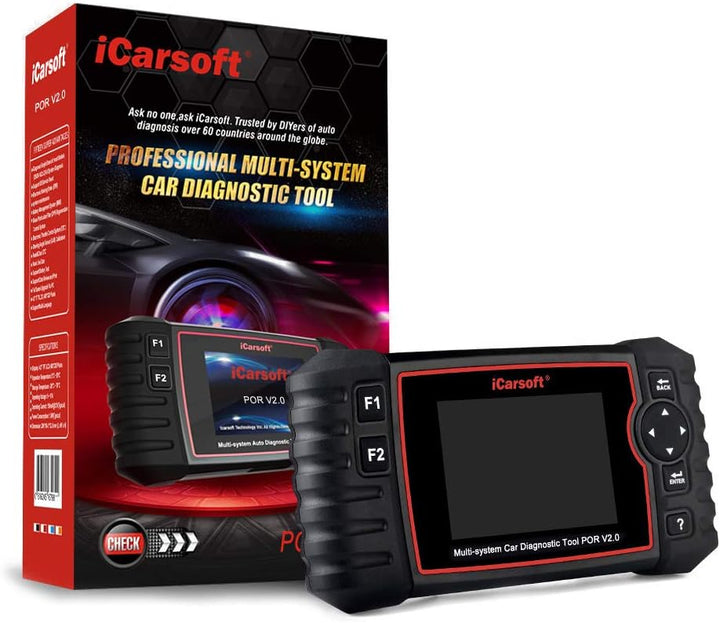 iCarsoft OBD II Diagnosetool POR V2.0 icpor2 Passend Fuer (Auto-Marke): Porsche uneingeschraenkt 1St
