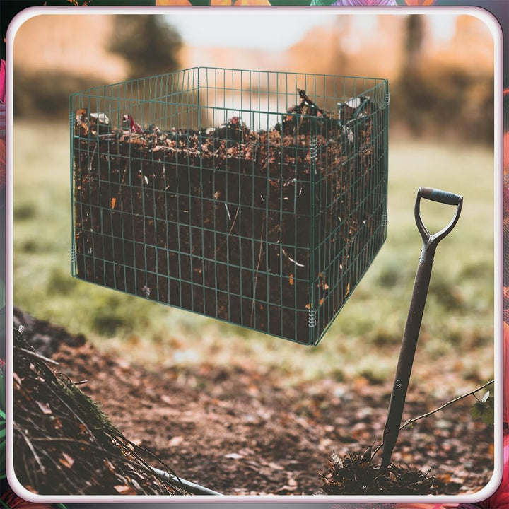 Komposter Stahl verzinkt Kompost Metallkomposter Kompostbehälter Kompostgitter Auswahl Garten Gitter