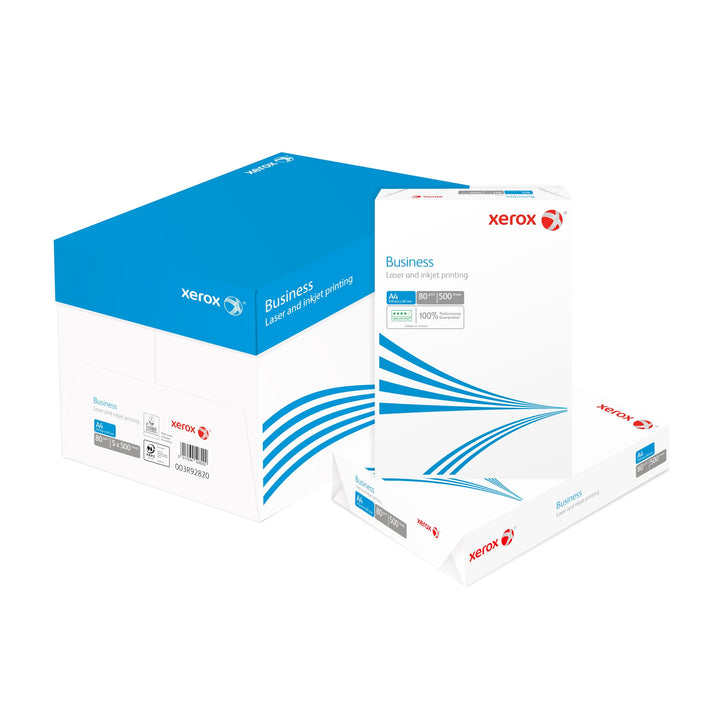 Xerox 003R91820 Business Kopierpapier, Druckerpapier, Universalpapier DIN A4 80 gr./m² 2.500 Blatt K