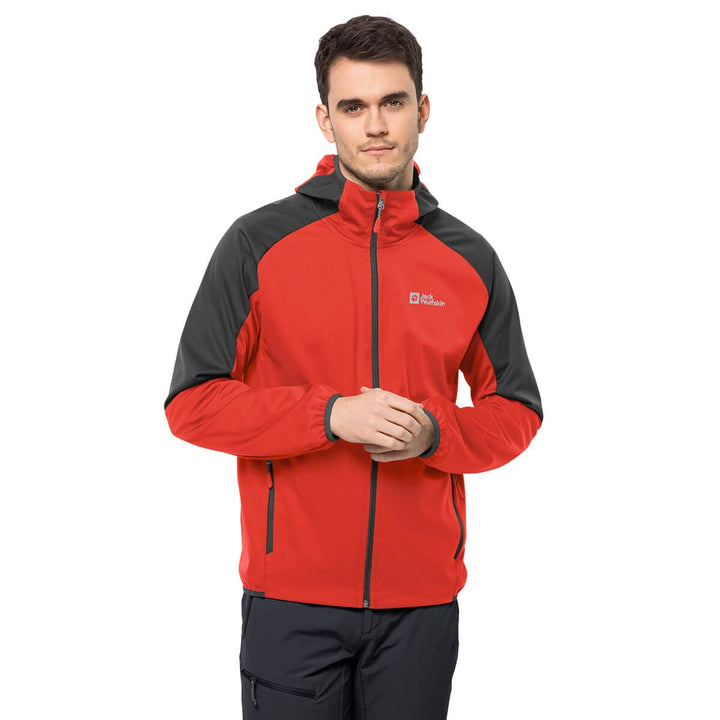 Jack Wolfskin Damen Feldberg Jacke L Kräftiges Rot, L Kräftiges Rot