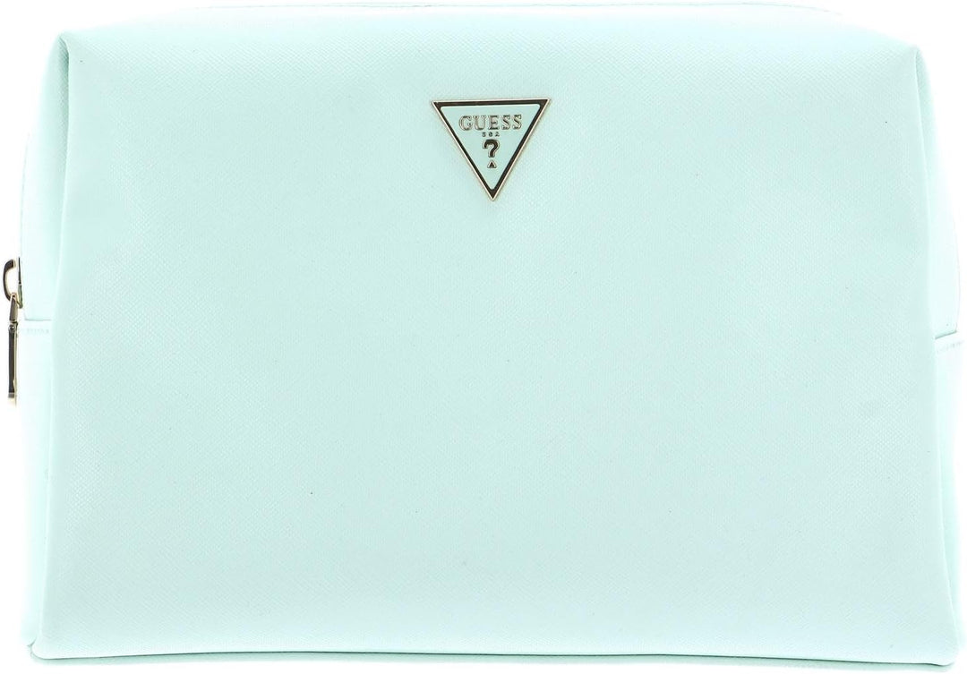GUESS Top Zip Cosmetic Bag Mint