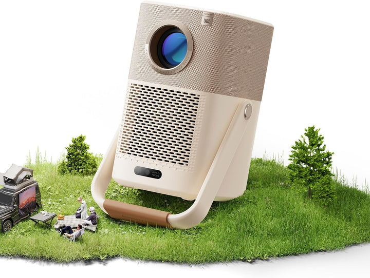 Yaber T2 Plus Outdoor Projektor mit WiFi 6 und Bluetooth, Native 1080P Smart Movie Tragbarer Projekt