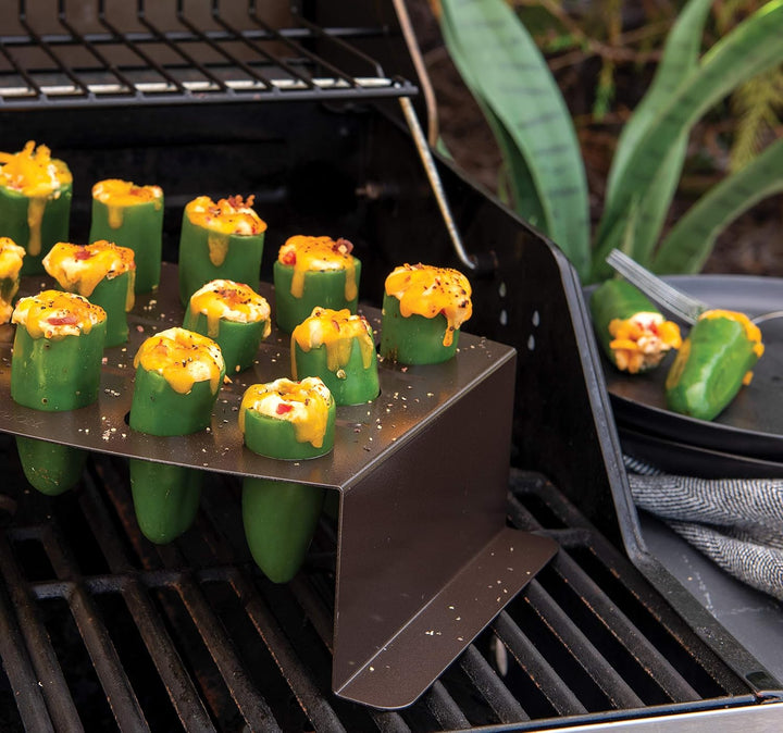 Nordic Ware 365 Grillständer für Hühnerbeine/Jalapenos, für Ofen und Grill klebt nicht fest, klebt n