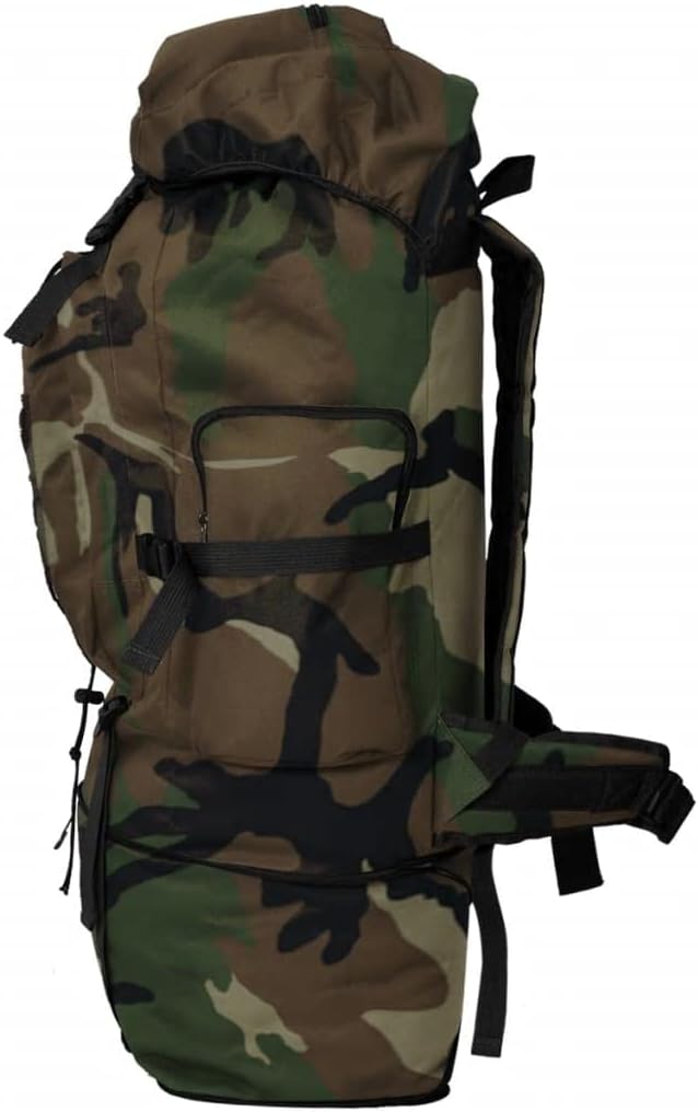 vidaXL BW Bundeswehr Gebirgsrucksack 40L Army Armeerucksack mehrere Auswahl, 100 l