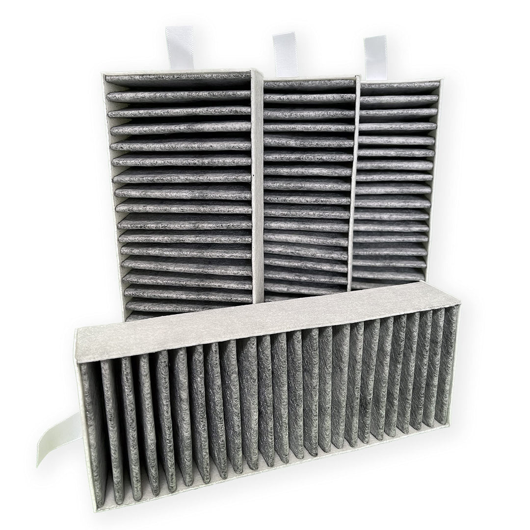 AIR2GO Aktivkohlefilter (4er Set) als Ersatz für Neff CleanAir 17004806 / Z821VR0, Bosch CleanAir 17