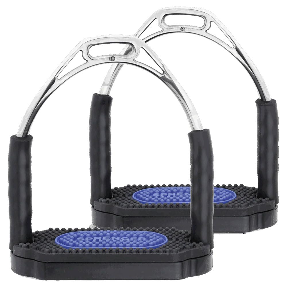 Sprenger - Sicherheitssteigbügel Bow Balance Color Edelstahl 13cm, Edelstahl 13cm