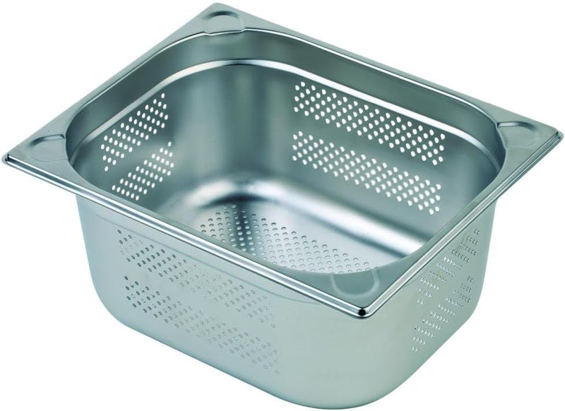 APS 81909 GN 1/1 Behälter perforiert, rostfreier Gastronormbehälter Edelstahl, Abmessungen 325 x 530