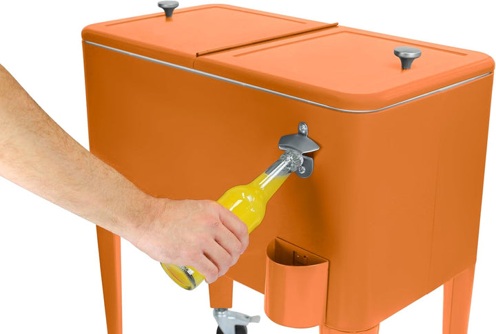Kailua Cooler - Kühlbox, Kühlwagen, Getränkekühler Orange, Orange