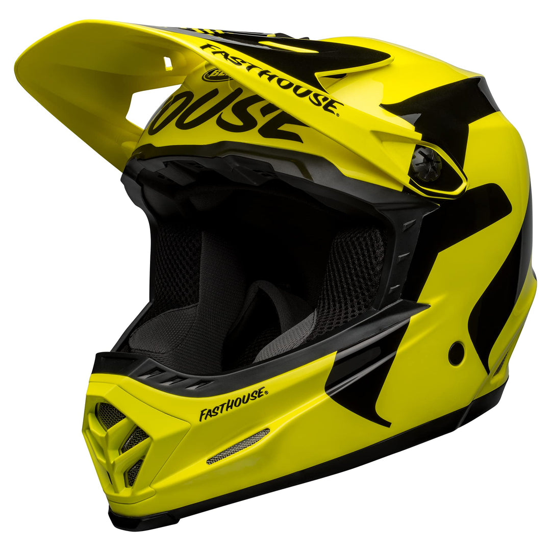 BELL Full-9 Fusion Herrenhelm L Fasthouse Newhall Gloss Hi-Viz/Black, L Fasthouse Newhall Gloss Hi-V