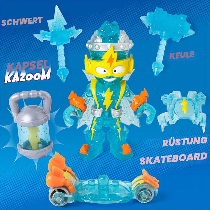 SUPERTHINGS Secret Base Kazoom Power - Geheime Guard von Kazoom Power inkl. 1 x Kazoom Kid und 1 x E