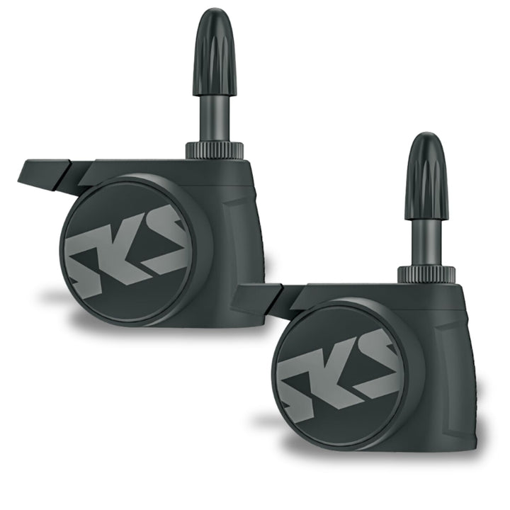 SKS GERMANY AIRSPY AV & SV Reifendrucksensor für Fahrräder (Staub- & wasserdicht, Digitalmanometer,