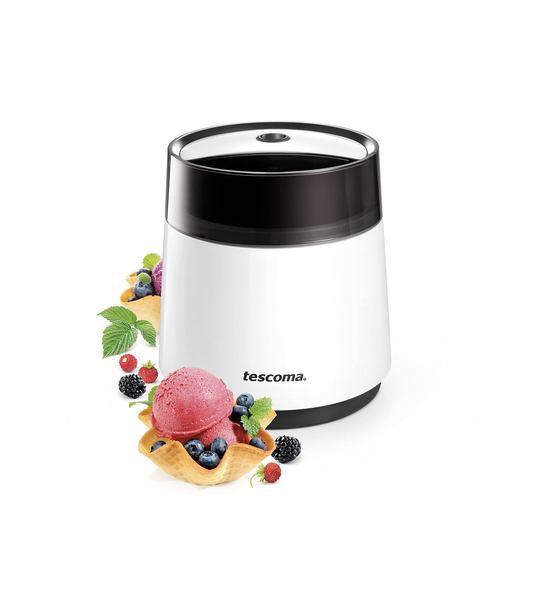Tescoma 908660 Elektrische Eismaschine mit Kühlbehälter, 800 ml, LinieGrandCHEF