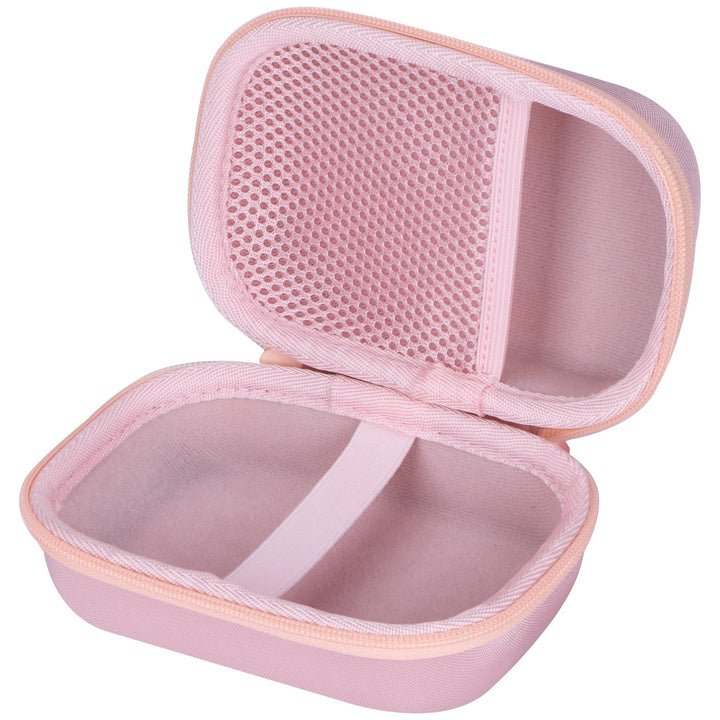 Lebakort Hart Tasche Hülle Etui für Liene 2 x 3 Tragbarer Smartphone Fotodrucker (Rosa), Rosa