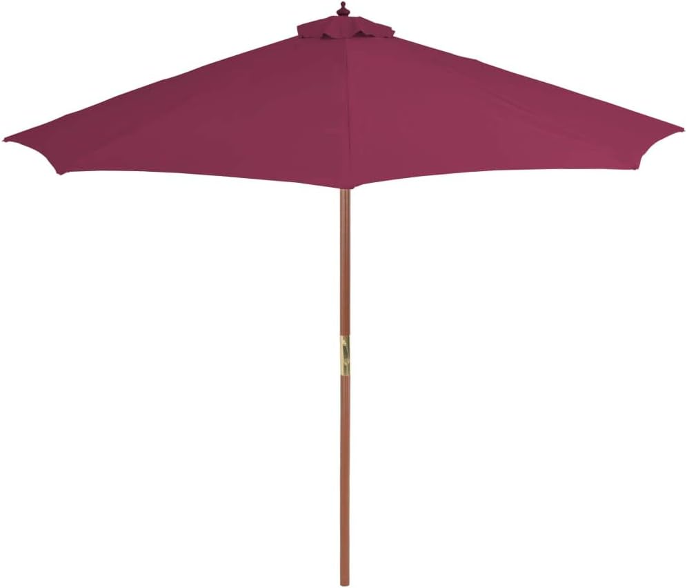 Festnight Sonnenschirm mit Holz-Mast | Balkonschirm | Gartenschirm | Marktschirm | Terrassenschirm S