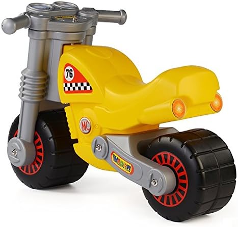 Wader Quality Toys Motorrad, gelb