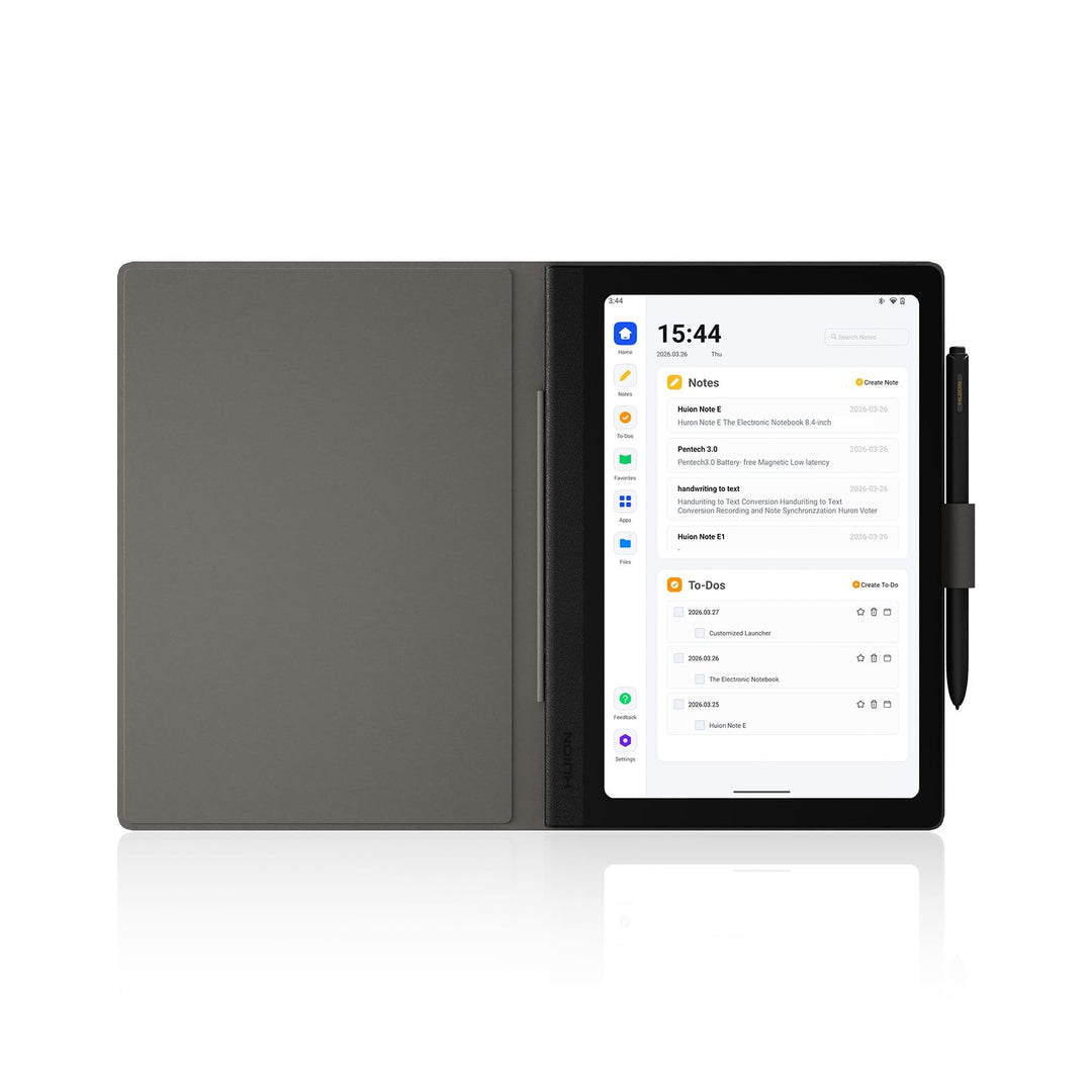 Huion Note E 8,4" Android Notizbuch, batterieloser Stift 8192 Druckstufen, papierähnliches Display,