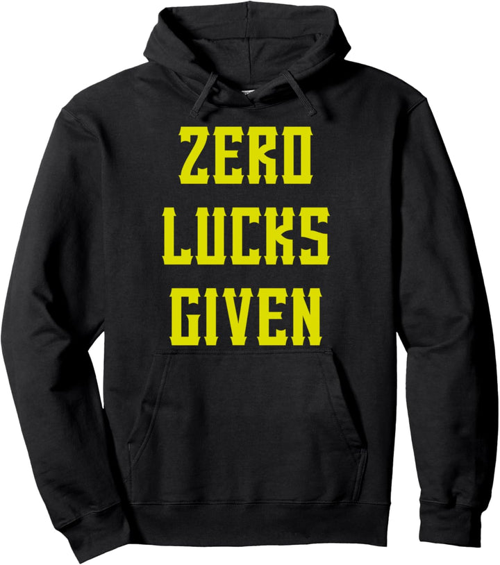 St. Patricks Null Glück gegeben Shamrock irisches Geschenk Pullover Hoodie