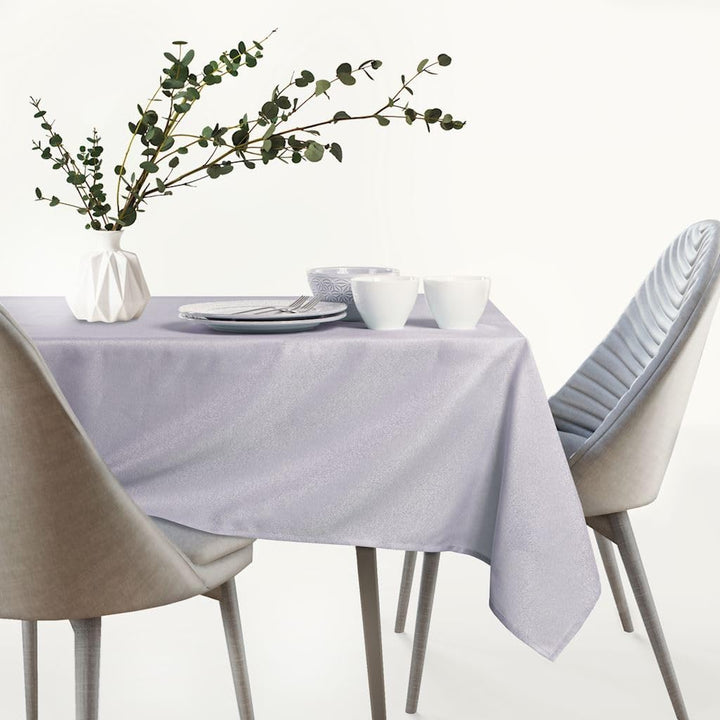 AmeliaHome Tischdecke 110x180 cm Tischtuch Tafeldecke Fleckschutz Lotuseffekt Abwaschbar Wasserabwei